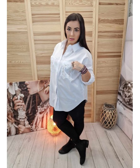 Koszula Basic Heart Biała
