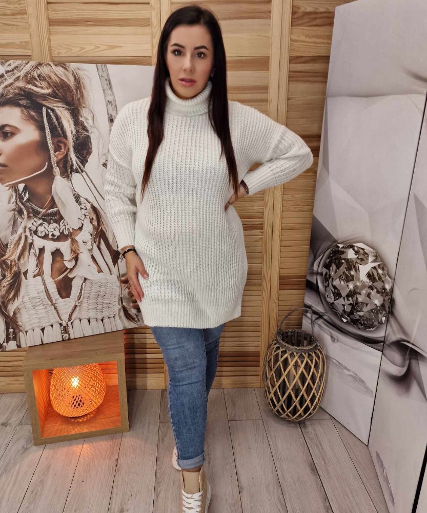 Golf Oversize Śmietanka