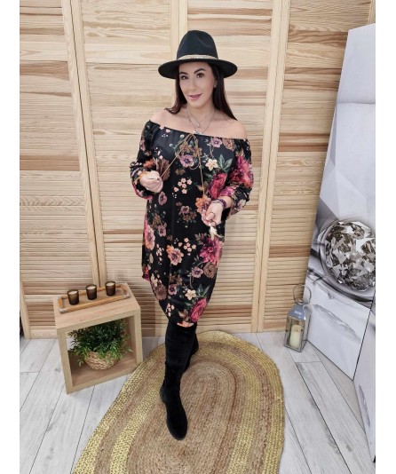 Sukienka Indiana Style Kolorowe Kwiaty