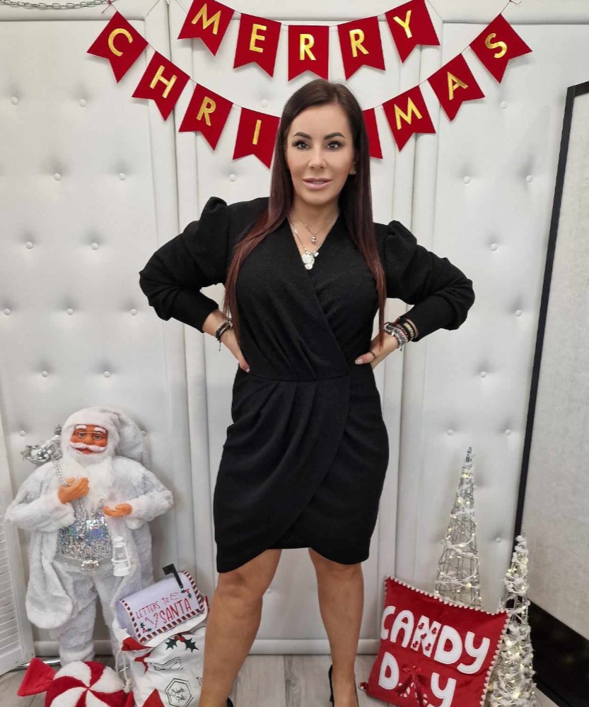 Sukienka X-Mas Glam Czarna