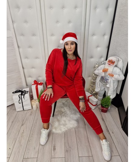 Dres Christmas Czerwony