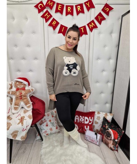 Sweter z Misiem My Luxe Fango