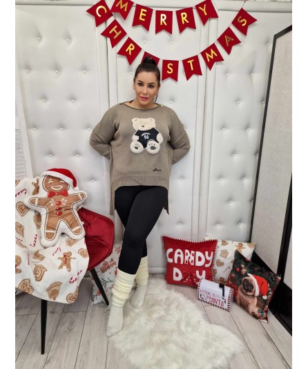 Sweter z Misiem My Luxe Fango