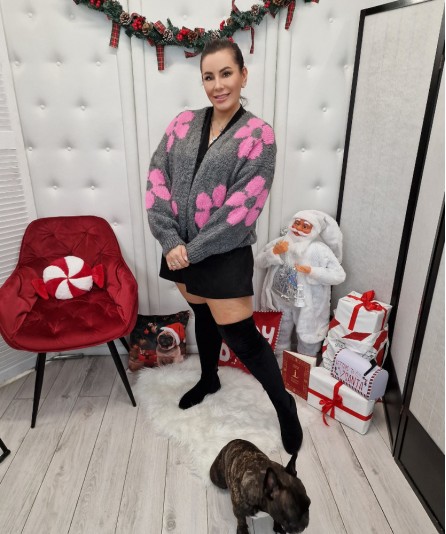 Kardigan Flowers By Lamu Szary