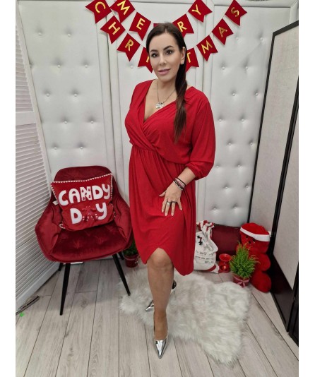 Sukienka Bling Bling Czerwona