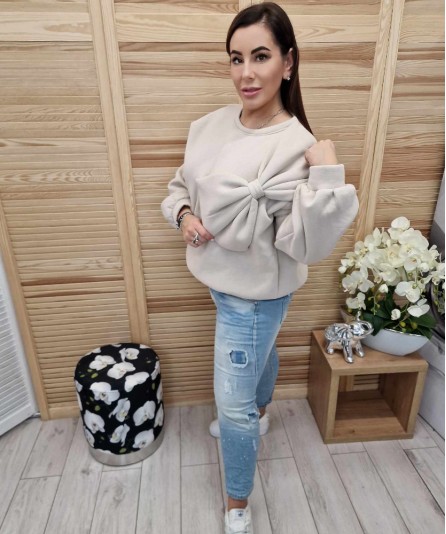 Bluza Kokarda Maxi Beż