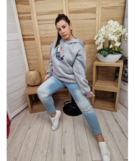 Bluza Teddy by MissCity Szara