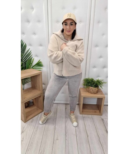 Kurtka Alpaka stójka