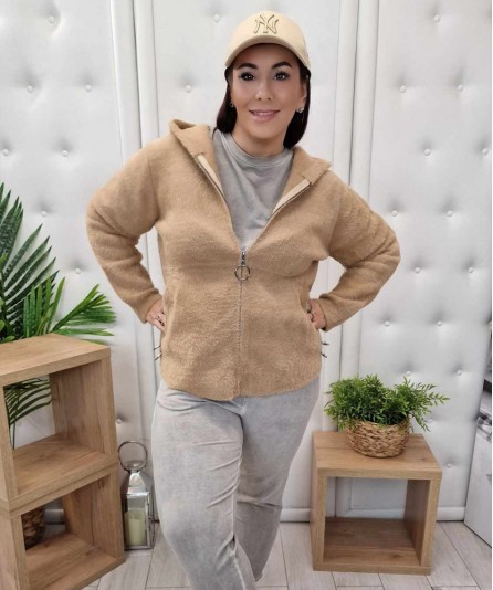 Kurtka Alpaka mix kolorów