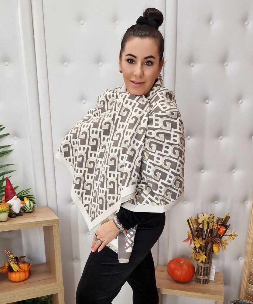 Szalik dwustronny Bg