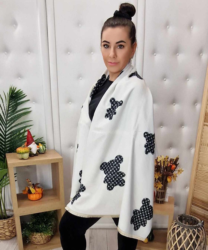 Szaliki dwustronne Teddy