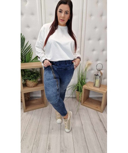 Spodnie jeans Zipy