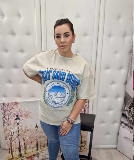 T-shirt dekatyzowany Great...