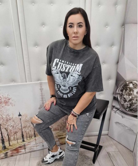 T- shirt dekatyzowany Eagle