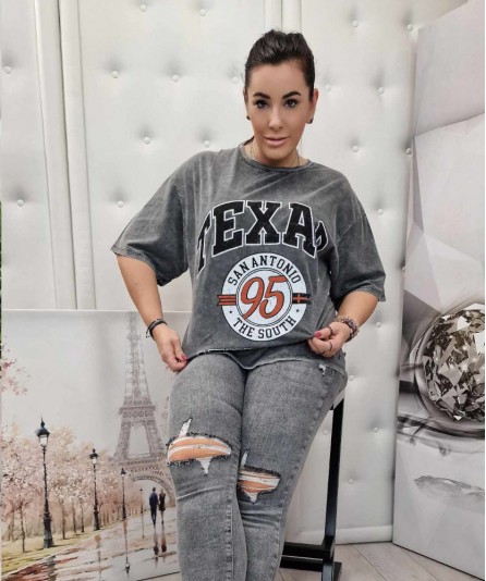 T-shirt dekatyzowany Texas