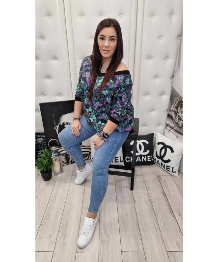 Bluza Motylek Serek Oversize
