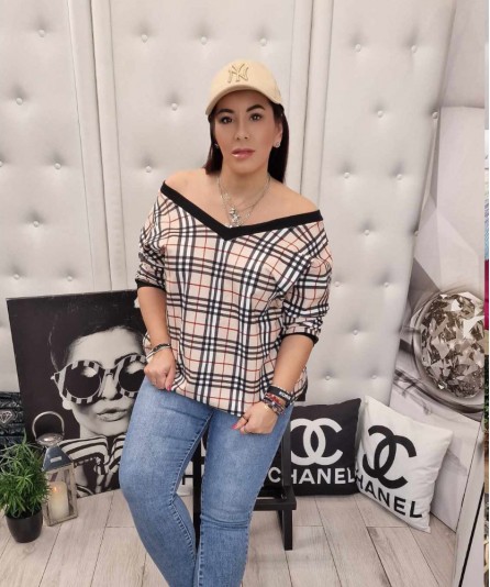 Bluza Krata Serek Oversize