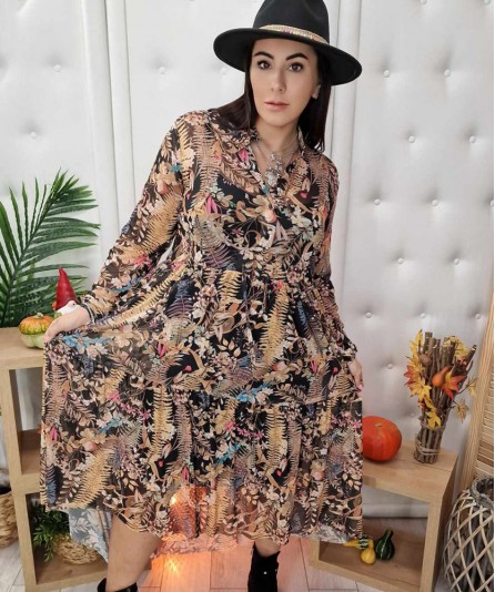 Sukienka dwuwarstwowa Manilla