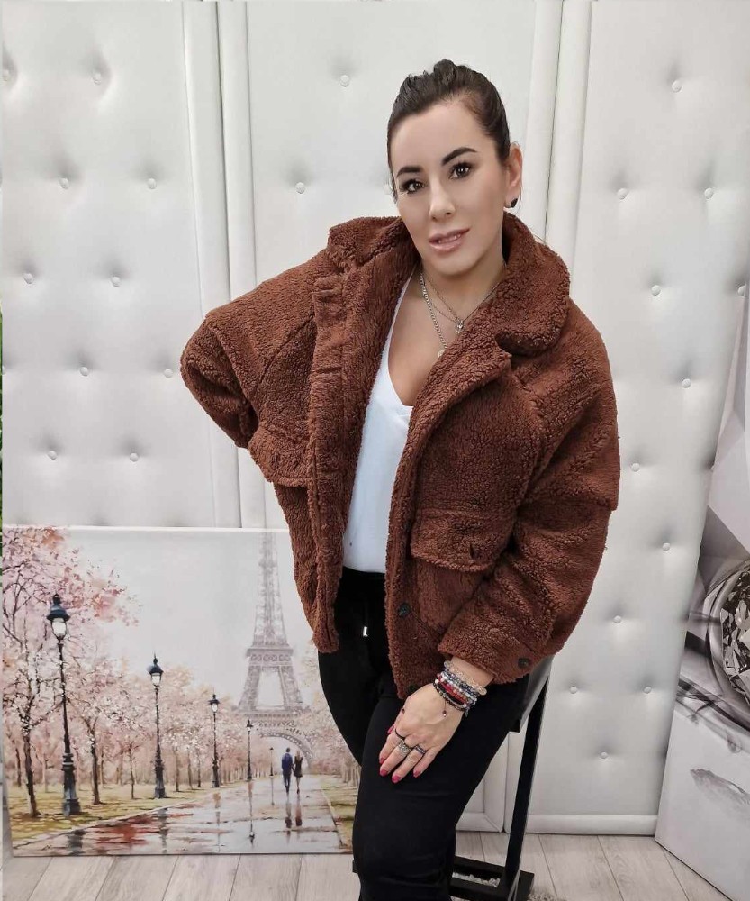 Kurtka Sweet miś czekolada