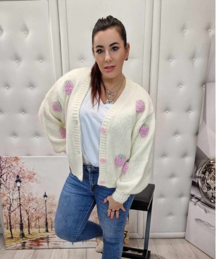 Kardigan krótki Malinka