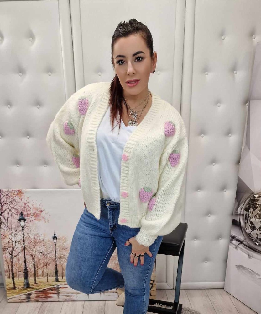 Kardigan krótki Malinka