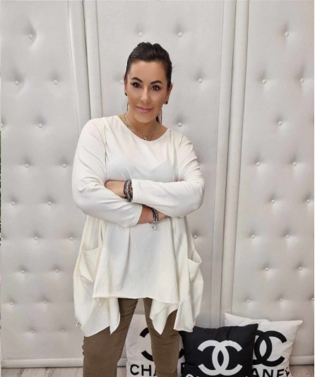 Tunika Sunny Śmietanka