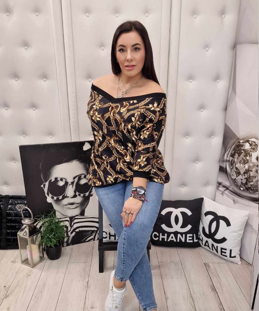 Bluza Chain Serek Oversize