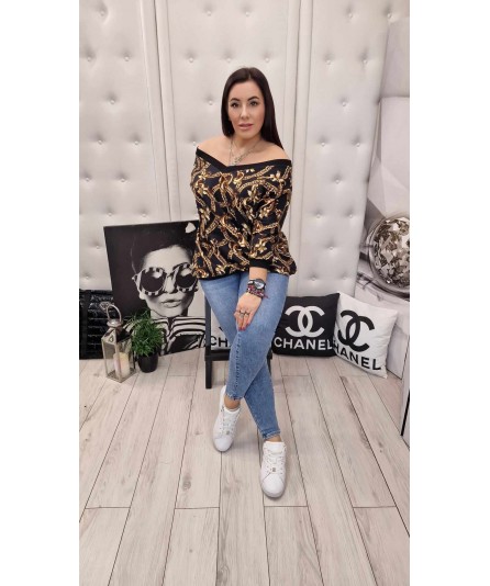 Bluza Chain Serek Oversize