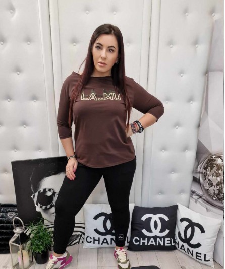 Bluzeczka LaMu Czekolada