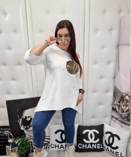 Tunika LaMu Śmietanka