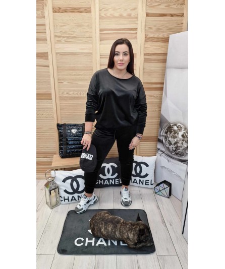 Komplet Dresowy Czarny