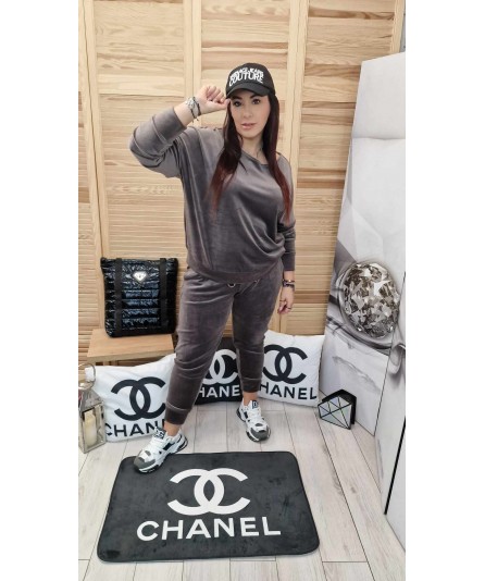 Komplet Dresowy Śliwka w Czekoladzie