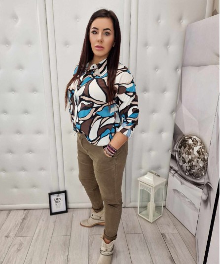 Wzorzysta Koszula z...