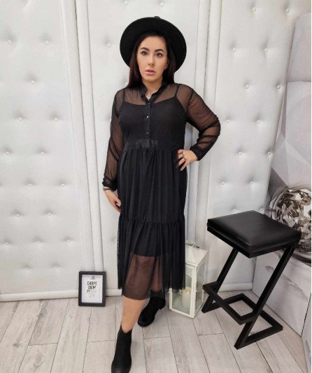 Sukienka Dwuwarstwowa...