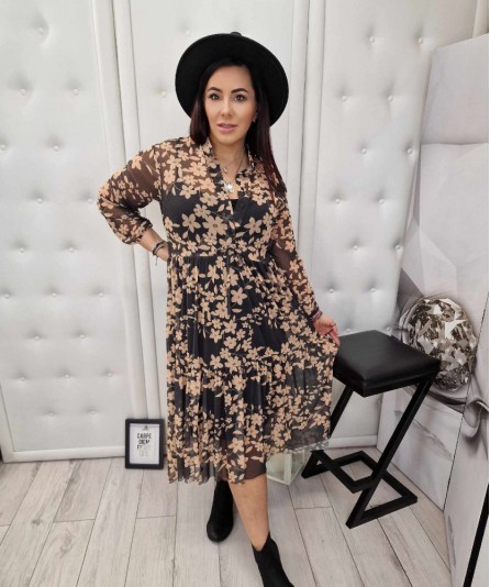 Sukienka Dwuwarstwowa...